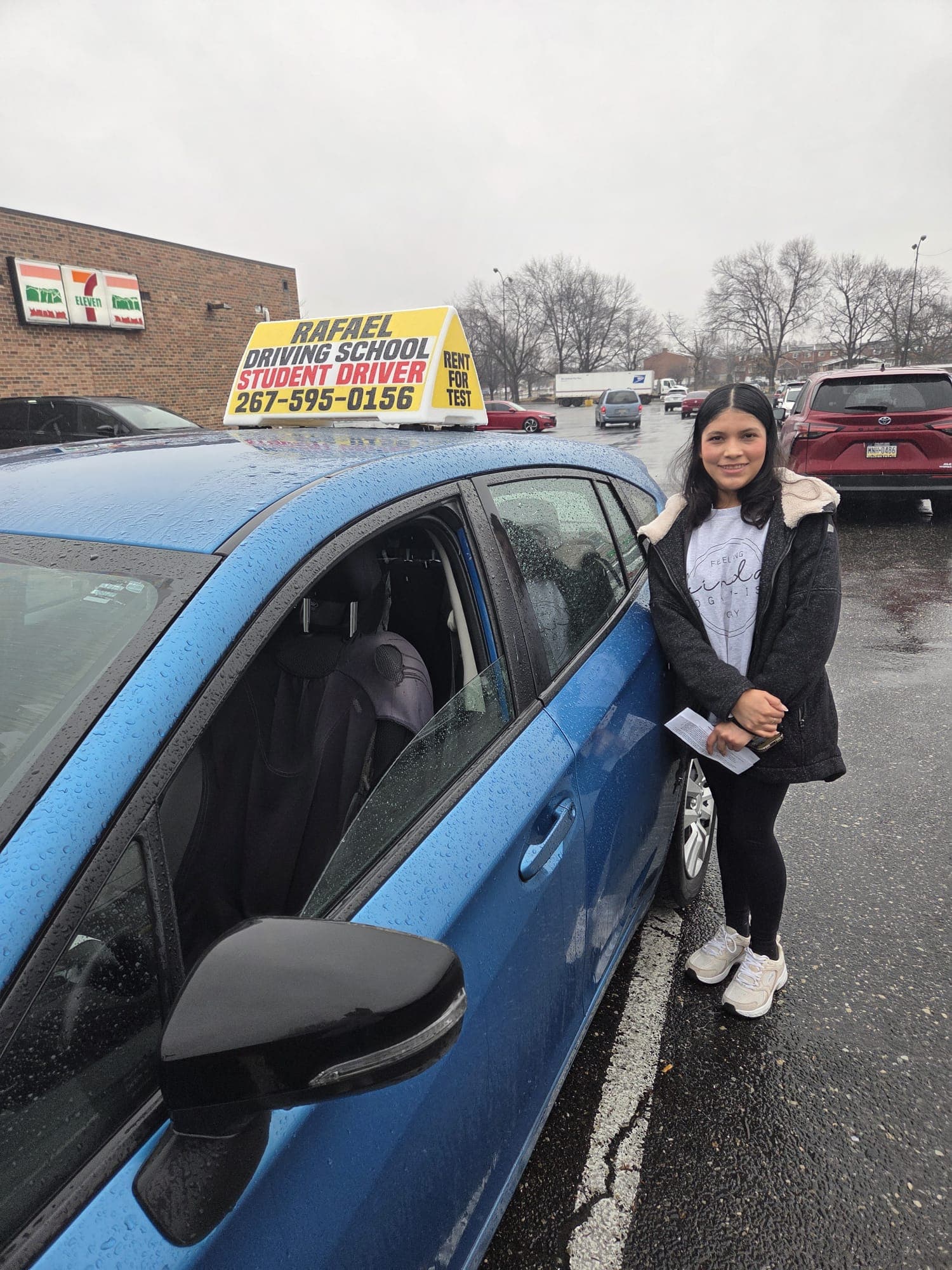 Successful driving school student - January 2026